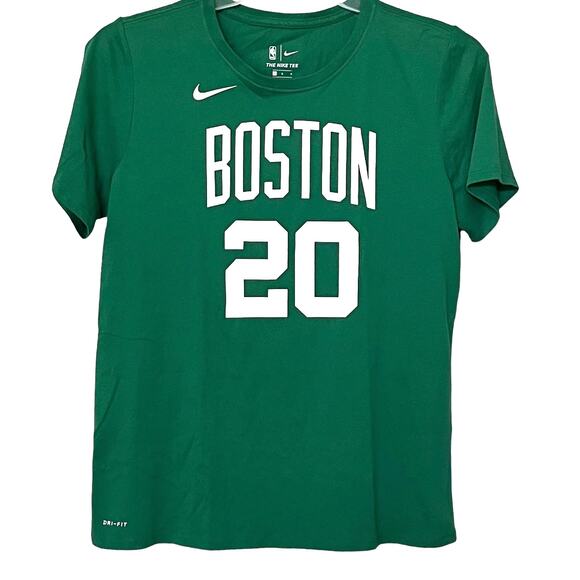THE NIKE TEE BOSTON #20 HAYWARD, YOUTH, L, GREEN WITH WHITE LETTRRING & LOGO - Picture 1 of 12